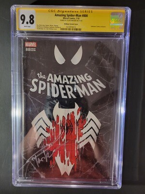 Amazing Spider-man #800 CGC 9.8 Signed by Tyler Kirkham