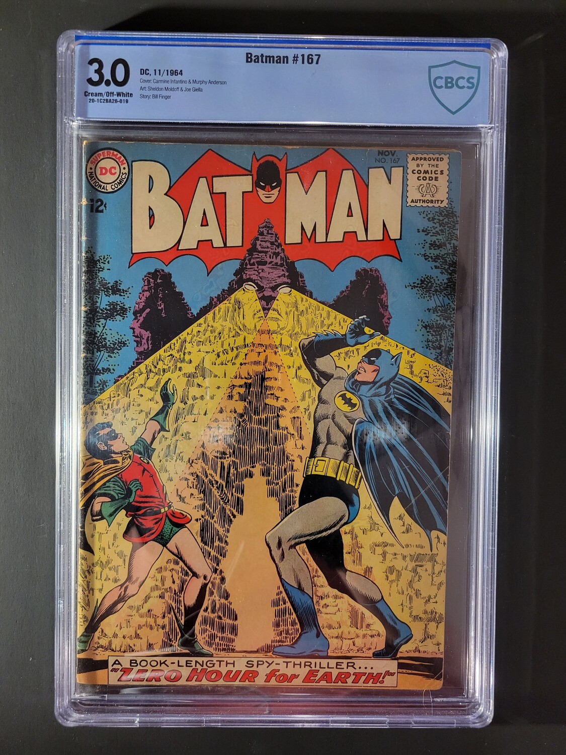 Batman #167 CBCS 3.0