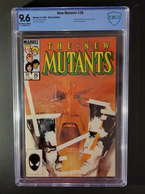 New Mutants #26 CBCS 9.6 1st full appearance of Legion