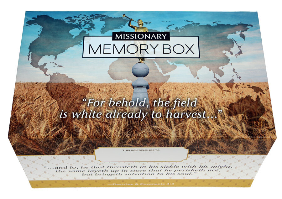 Missionary Memory Box w/Keepsake Box