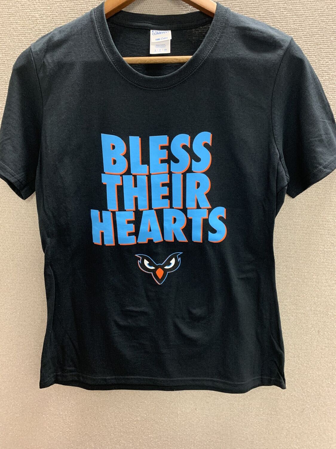 Fitted Bless Their Hearts Angry Eyes Tee