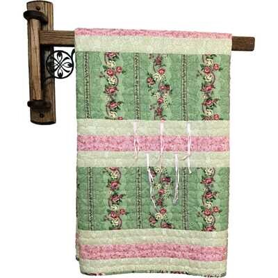 Wrought Iron Swing Arm Quilt Hanger Wrought Iron Swing Arm Quilt Hanger