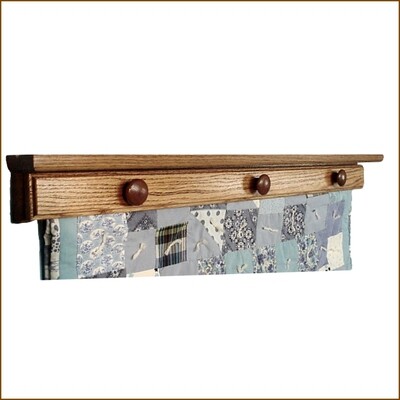 Compression Bar With  Plate Shelf Quilt Hangers (20