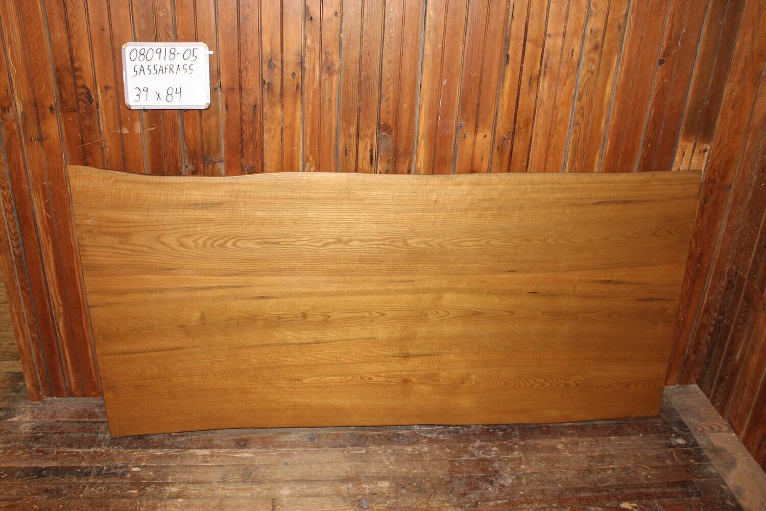 SOLD Sassafras Live Edge Table