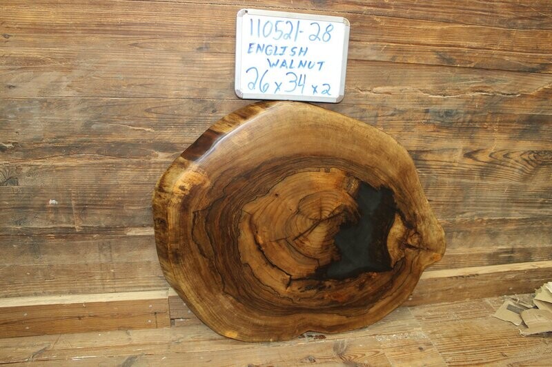 SOLD English Walnut Cross Cut