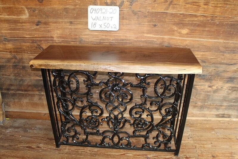 *SOLD* Live Edge Walnut Sofa Table top