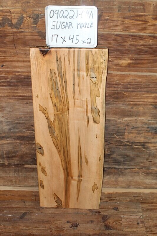 Live Edge Sugar Maple Top
