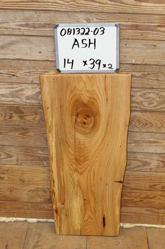 Live Edge Ash Slabwood