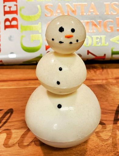 Snowman Hot Cocoa Bomb