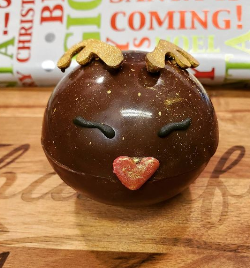 Reindeer Hot Cocoa Bomb