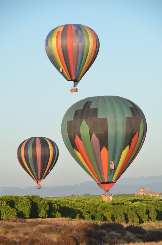 Sunrise Hot Air Balloon Flight for 4 People
