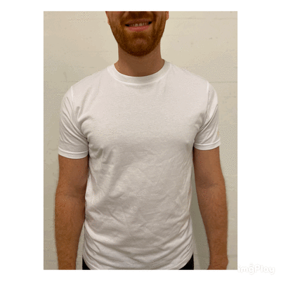 T-Shirt Kollektion 2021 Weiss Desin Back