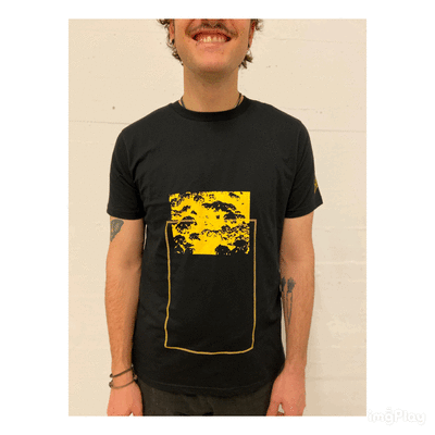 T-Shirt Kollektion 2021 Schwarz Design Front