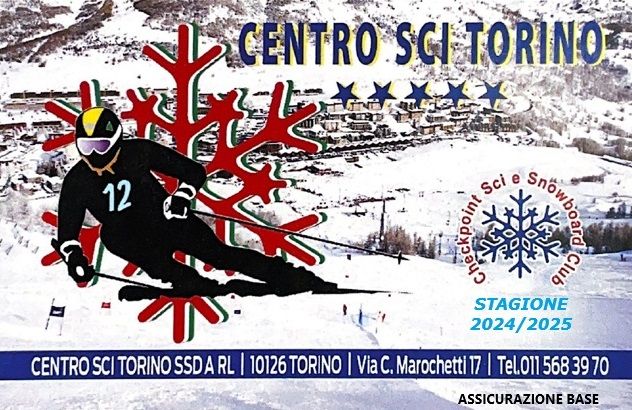 Tessera Online 2025 Inclusa Assicurazione Infortuni &amp; RCT BASE