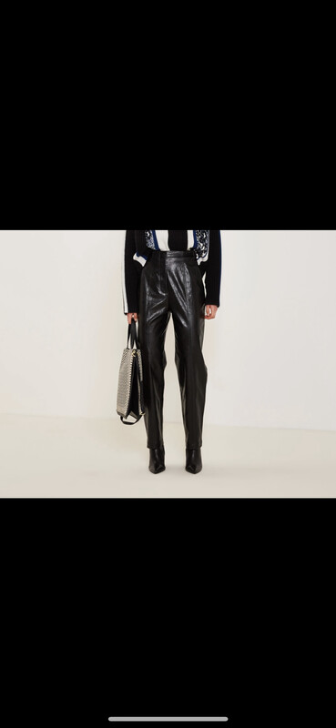 Schwarze Lederimitat Hose von Lala Berlin Schwarze Lederimitat Hose von Lala Berlin