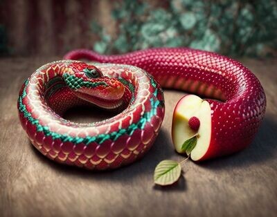 The Snake Charmer - Frozen Raspberry & Frozen Apple