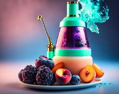 Mr Shah – Frozen Blueberry, Peach and Mint