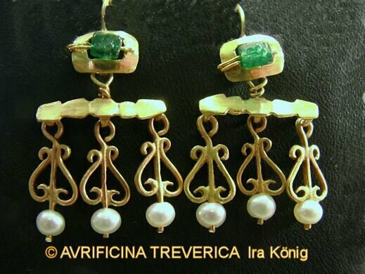 roman barretta earrings from Arles roman barretta earrings from Arles