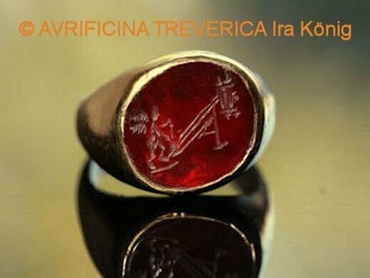 bague de l' artillerie romaine bague de l' artillerie romaine