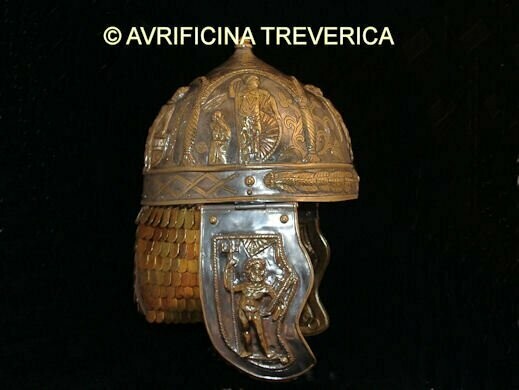 Römischer Bogenschützenhelm