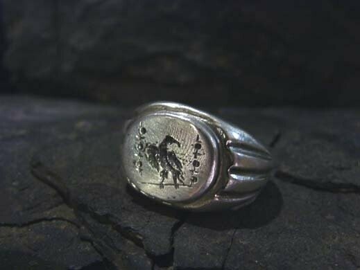 Bague de légionnaire aigle Bague de légionnaire aigle