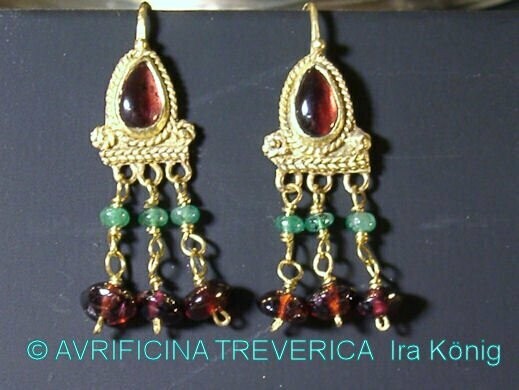 Graeco roman earrings