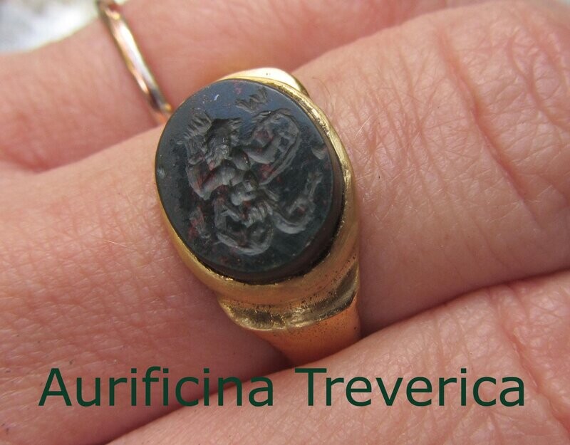 bague à intaille Abraxas