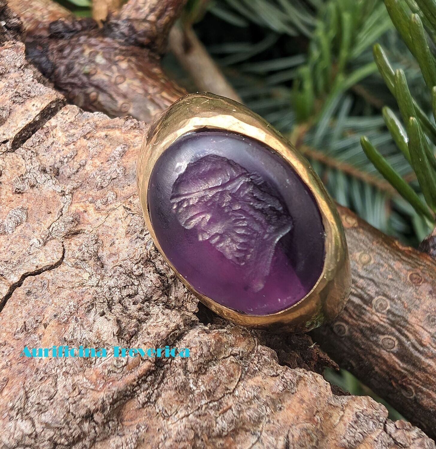 Gemmenring Amethyst Jupiter Gemmenring Amethyst Jupiter