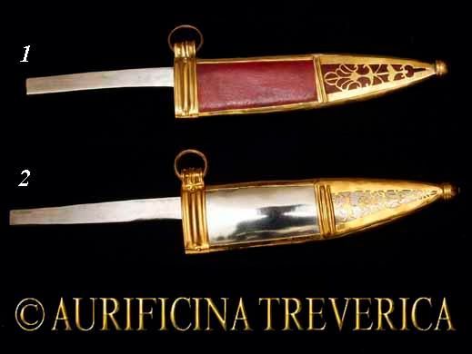 Römisches Messer mit Futteral