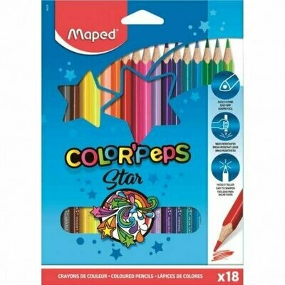 Lápis Cor Maped Color'Peps Star 18