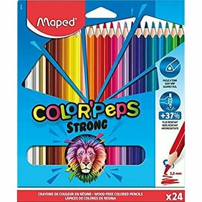Lápis Cor Maped Color'Peps Strong 24