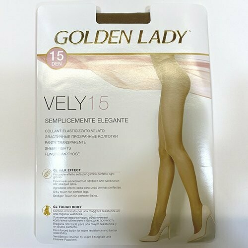 Meia Calça Golden Lady Licra - 15 DEN