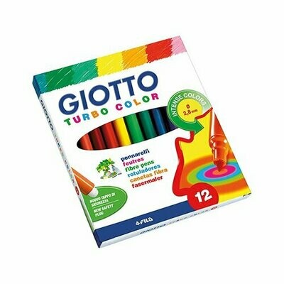 Marcadores Giotto Turbo Color 12