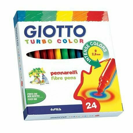 Marcadores Giotto Turbo Color 24