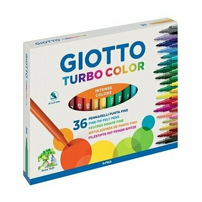 Marcadores Giotto Turbo Color 36