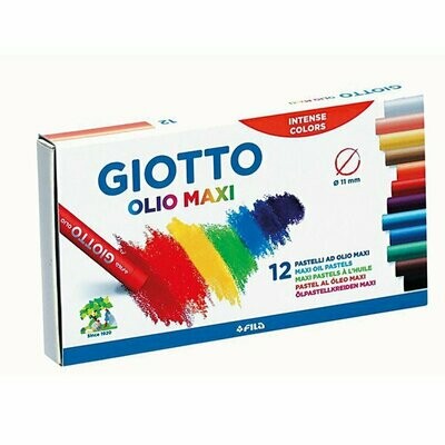 Pastel Óleo Giotto Maxi 12