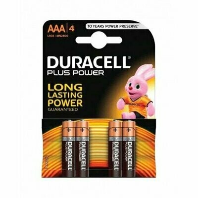 Pilhas Duracell AAA