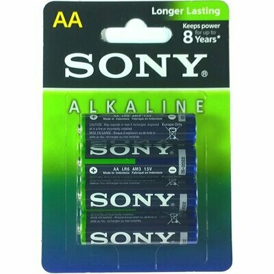 Pilhas Sony AA