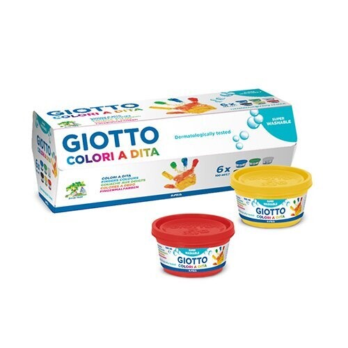 Tinta Guache Giotto DigiTinta c/ 6 cores