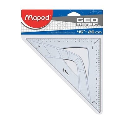 Esquadro Maped Graphic 45º-26cm