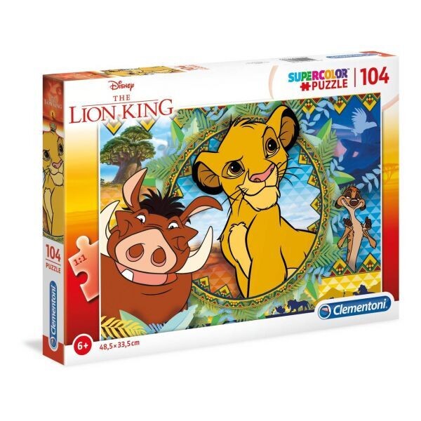 Puzzle Clementoni 104 Rei Leão