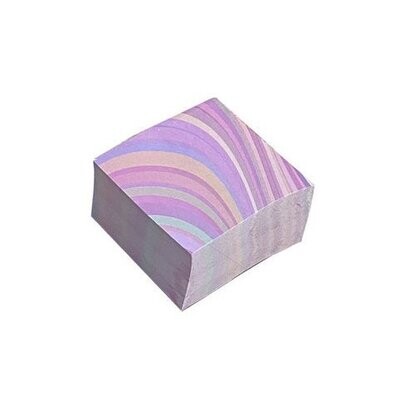 Mini Cubo Notas Aderentes Pontus 726 Rainbow 50x50mm.