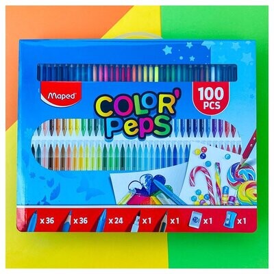 Estojo Artes Maped Color Peps 100