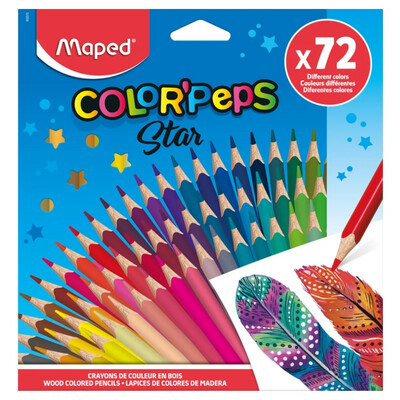 Lápis Cor Maped Color'Peps Star 72