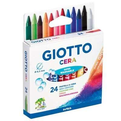 Lápis Cera Giotto 24