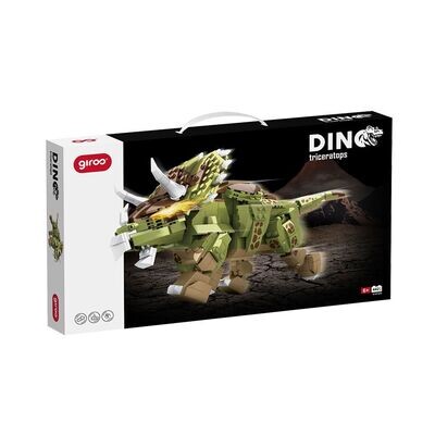 Giros Encaixes Dino Triceratops