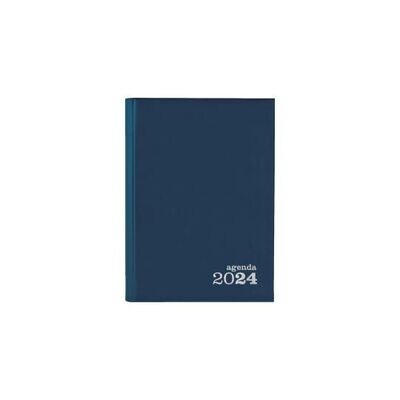 Agenda Diária A5 2024 Ambar Classic Azul
