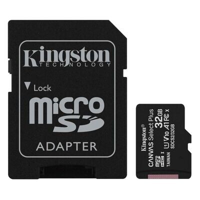 Cartão Micro SD Kingston 32GB