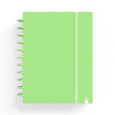 Caderno Intelig​. Carchivo Ingeniox A4 Pautado - Verde Pastel
