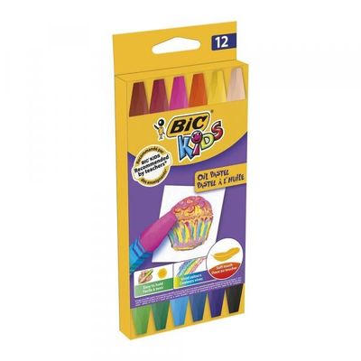 Pastel Óleo Bic Kids 12 cores